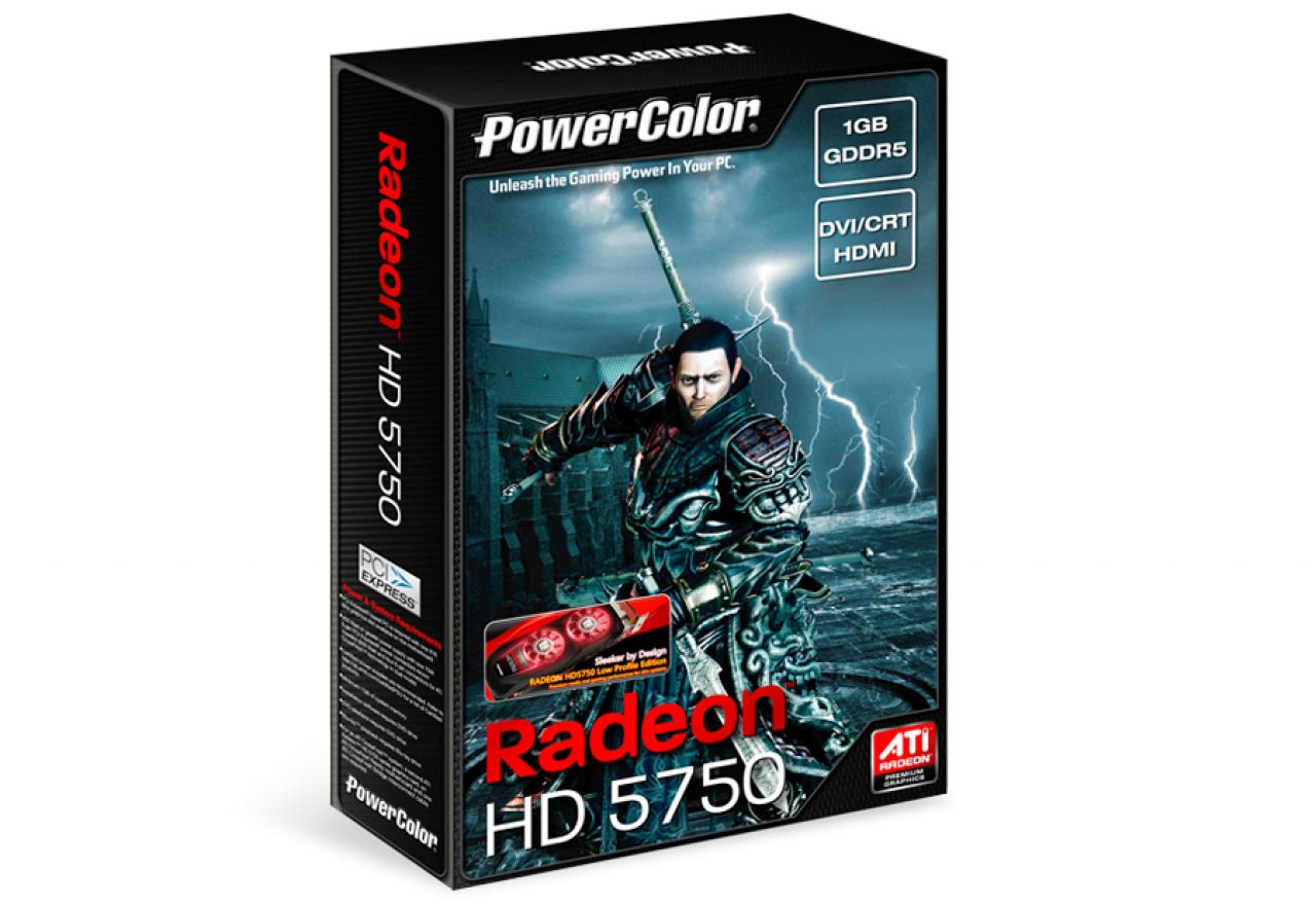 [19/08/2010] Powercolor stellt mit der Radeon HD 5750 Low Profile Edition eine Grafikkarte für besonders beengte Gehäuse vor. (3)