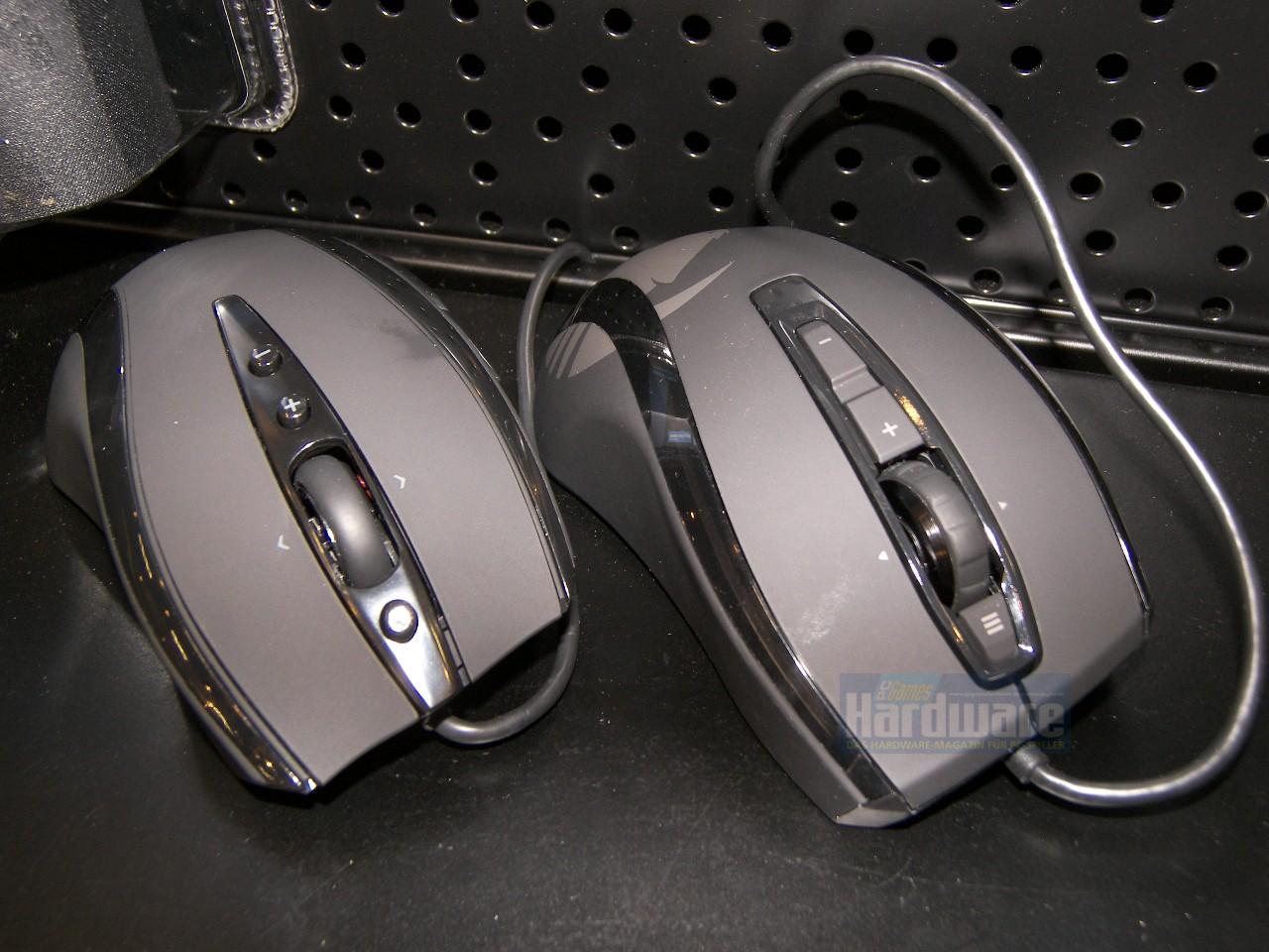 [19/08/2010] Roccat Kone (links) und Roccat Kone Plus (recht) 02