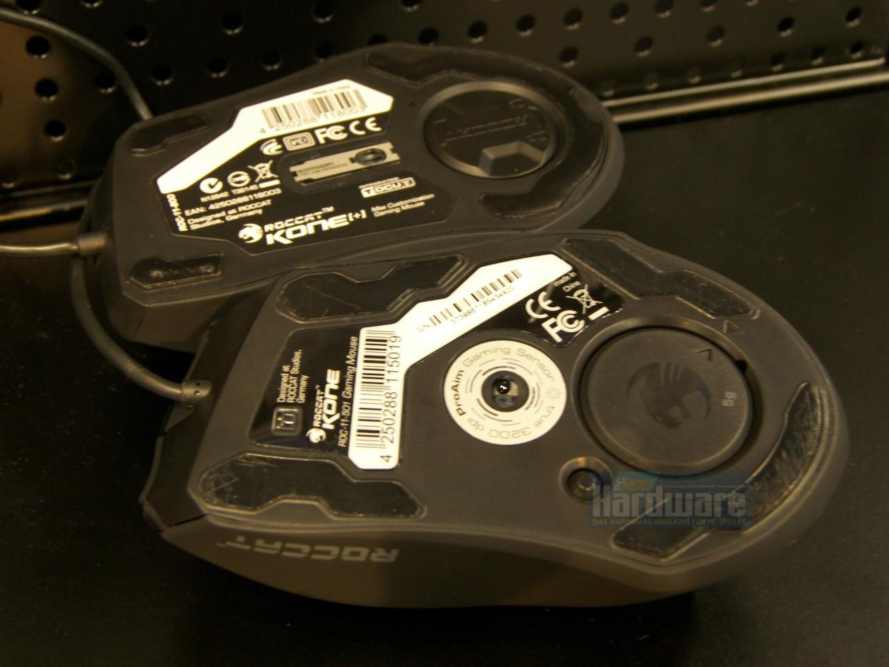 [19/08/2010] Roccat Kone (unten) und Roccat Kone Plus (oben) 04