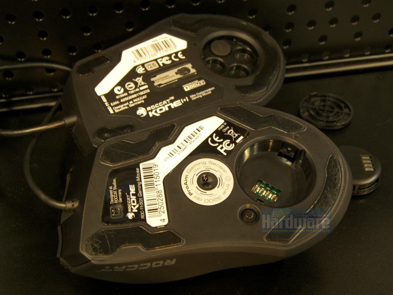 [19/08/2010] Roccat Kone (unten) und Roccat Kone Plus (oben) 05