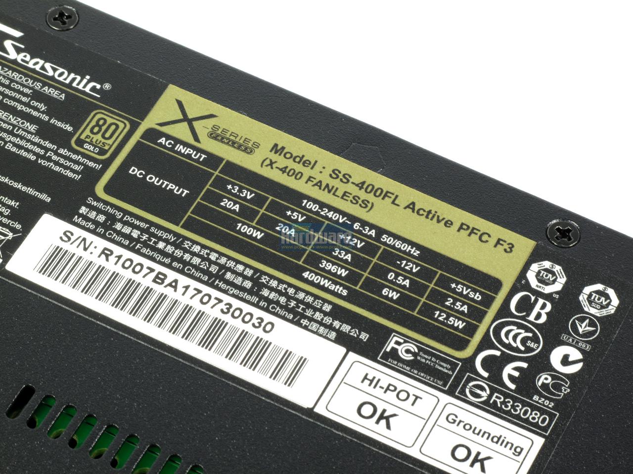 [03/08/2010] Seasonic X-Series Fanless SS-400FL (10)