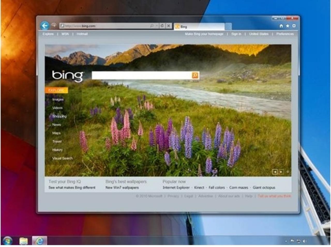 [26/08/2010] Der Internet Explorer 9 soll den Ruf von Windows 7 weiter stärken