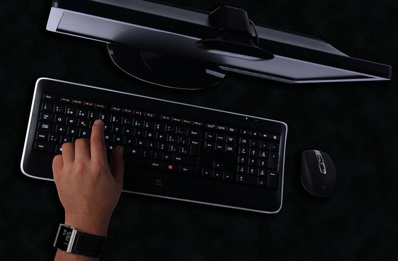 [18/08/2010] Logitech Wireless Illuminated Keyboard K800 (3)