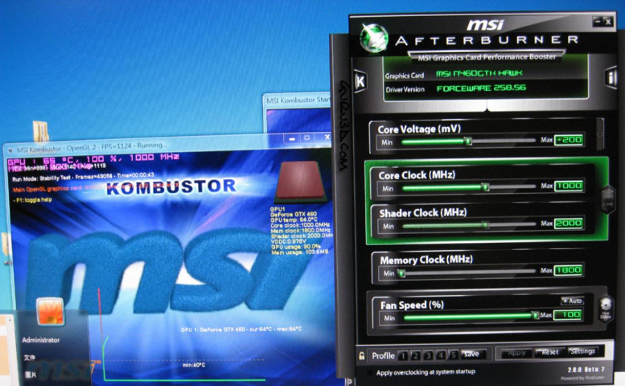 [06/08/2010] MSI GTX 460 Hawk