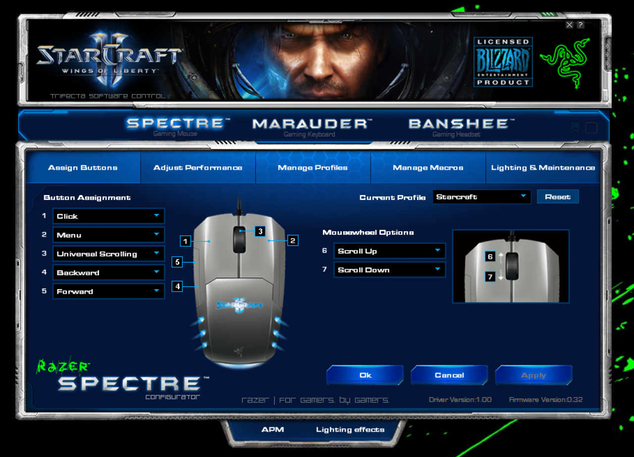 [21/08/2010] Software der Stacraft-2-Hardware von Razer (01)