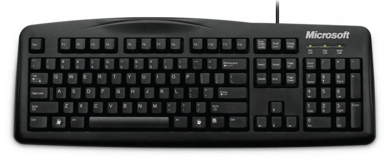 [17/08/2010] Microsoft Wired Keyboard 200
