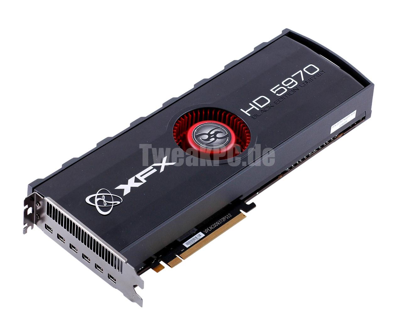 [25/08/2010] Erste echte Bilder zur XFX HD Radeon 5970 Black Edition Limited mit 4 GiByte (1)