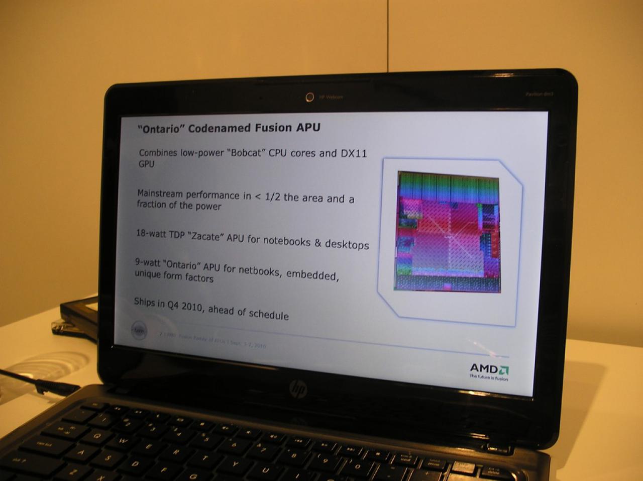 [03/09/2010] Ontario: Infos zur Fusion-APU