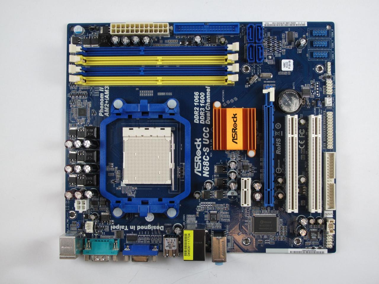 [01/09/2010] Asrock N68-S3 UCC: Mainboard für AMD-CPUs für nur 35 Euro (01)