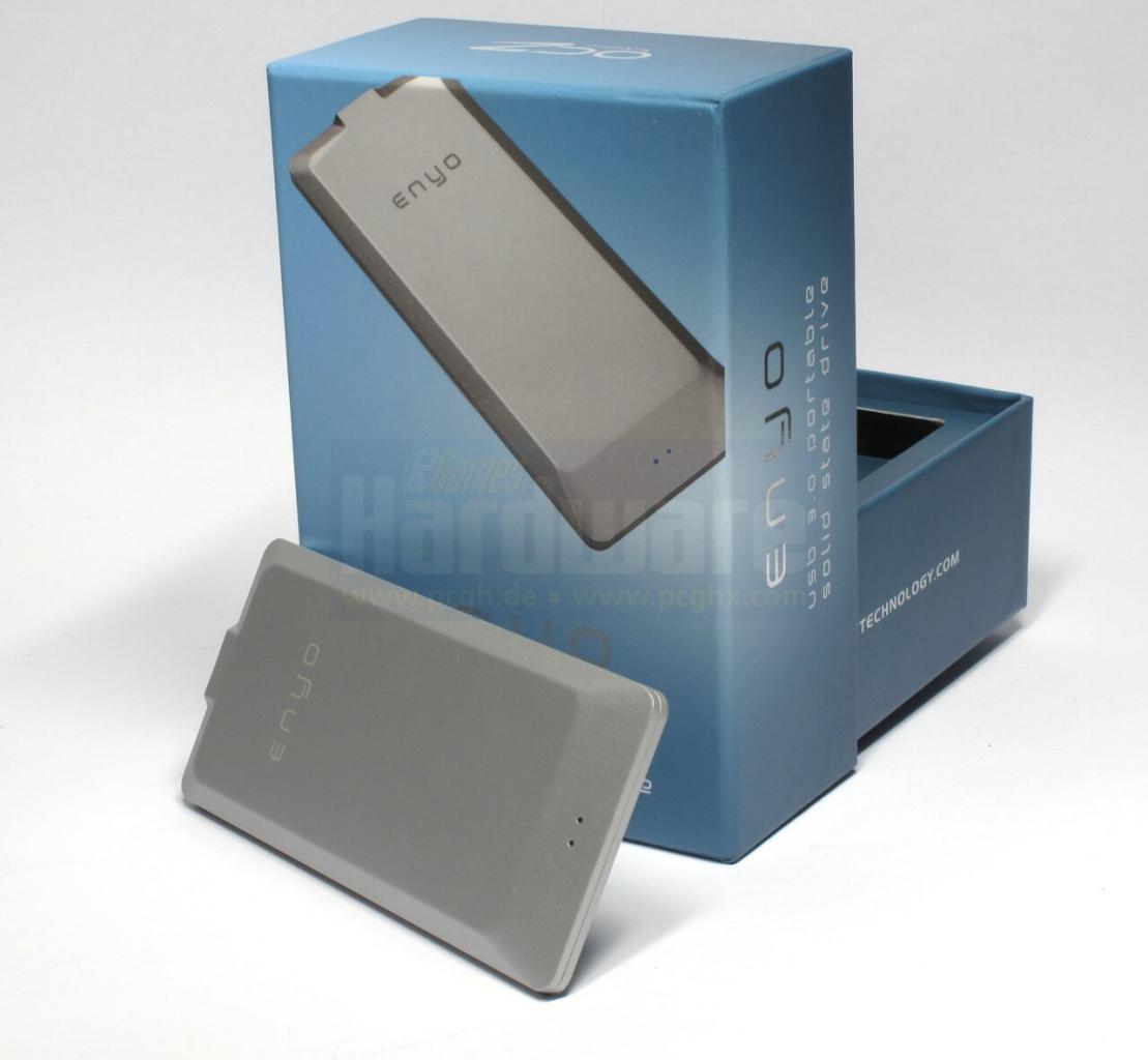 [07/09/2010] Die OCZ Enyo ist eine portable SSD mit USB-3.0-Anschluss und 128 GByte Speicherplatz.