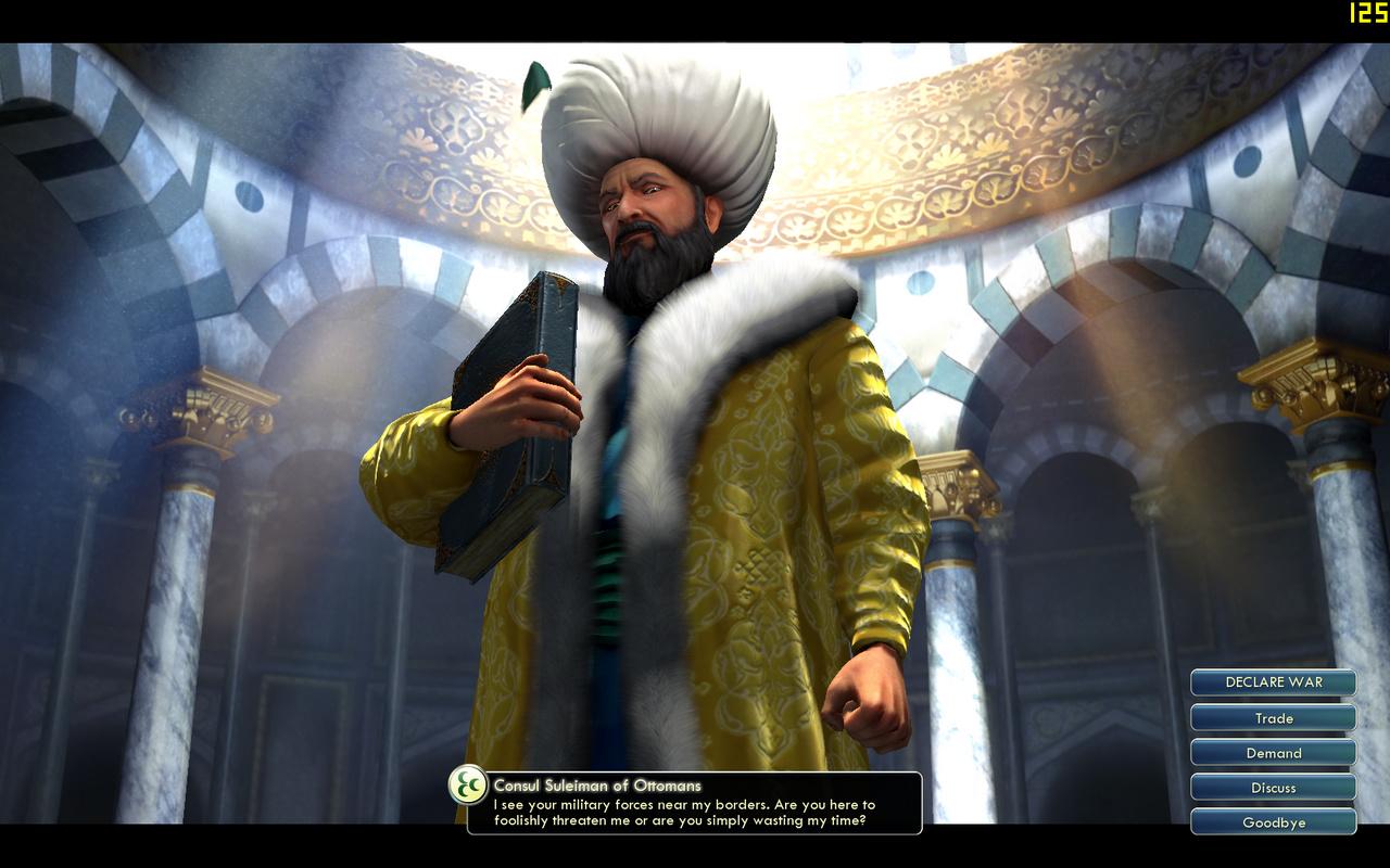 [27/09/2010] Civ5 mit DX11: Besseres Licht- und Schattenspiel bei den Staatsoberhäuptern