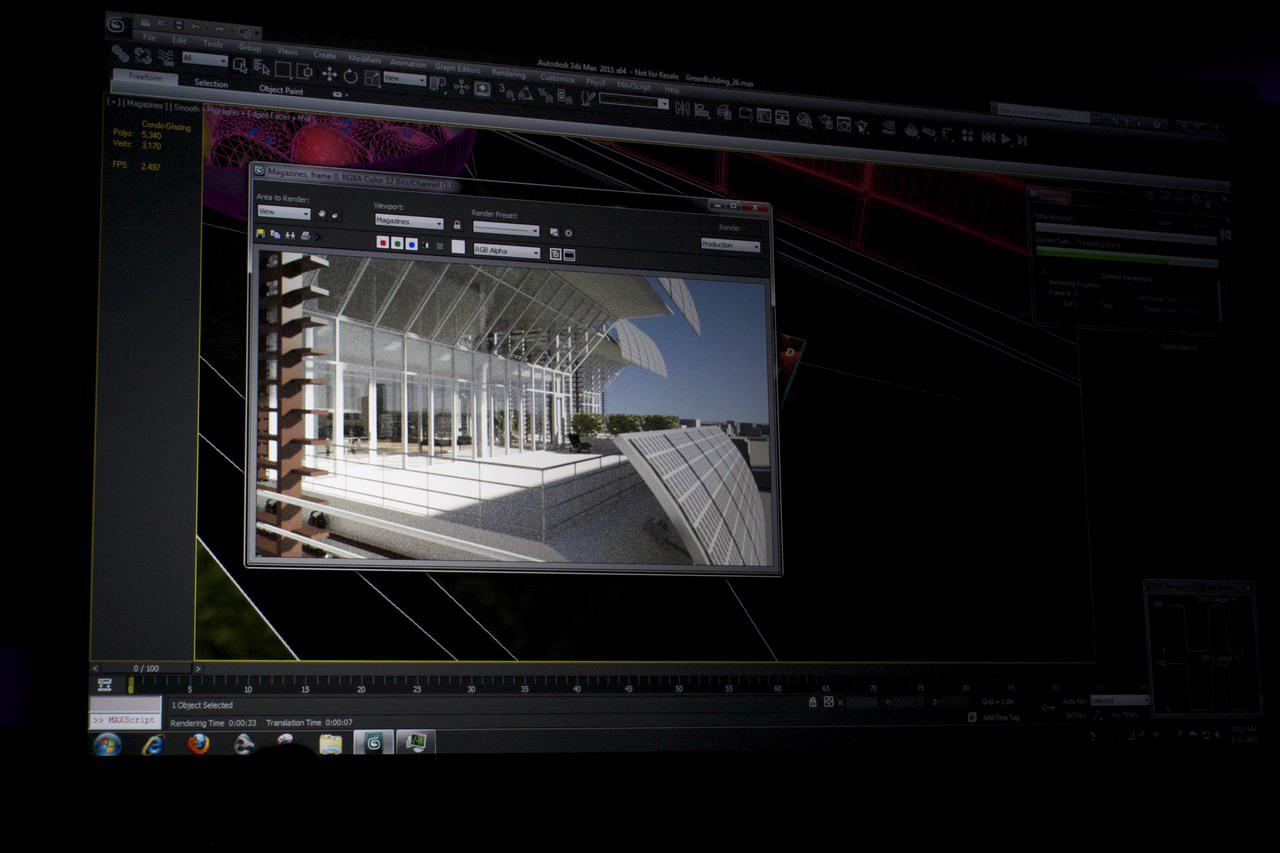 [22/09/2010] 3D Studio Max: Raytracing mit und ohne Cloud (5)