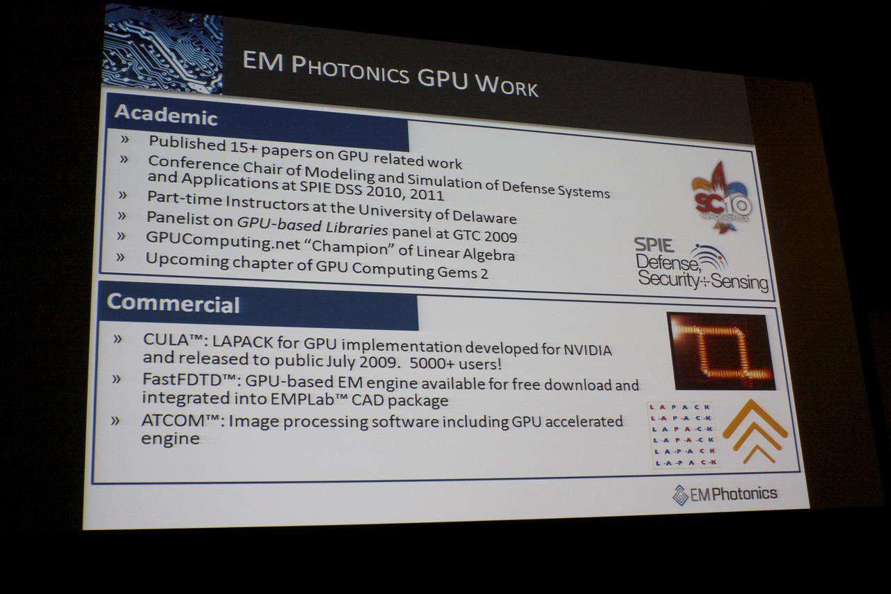 [28/09/2010] GTC 2010: Gefreiter GPU - Grafikchips für militärische Anwendungen (4)