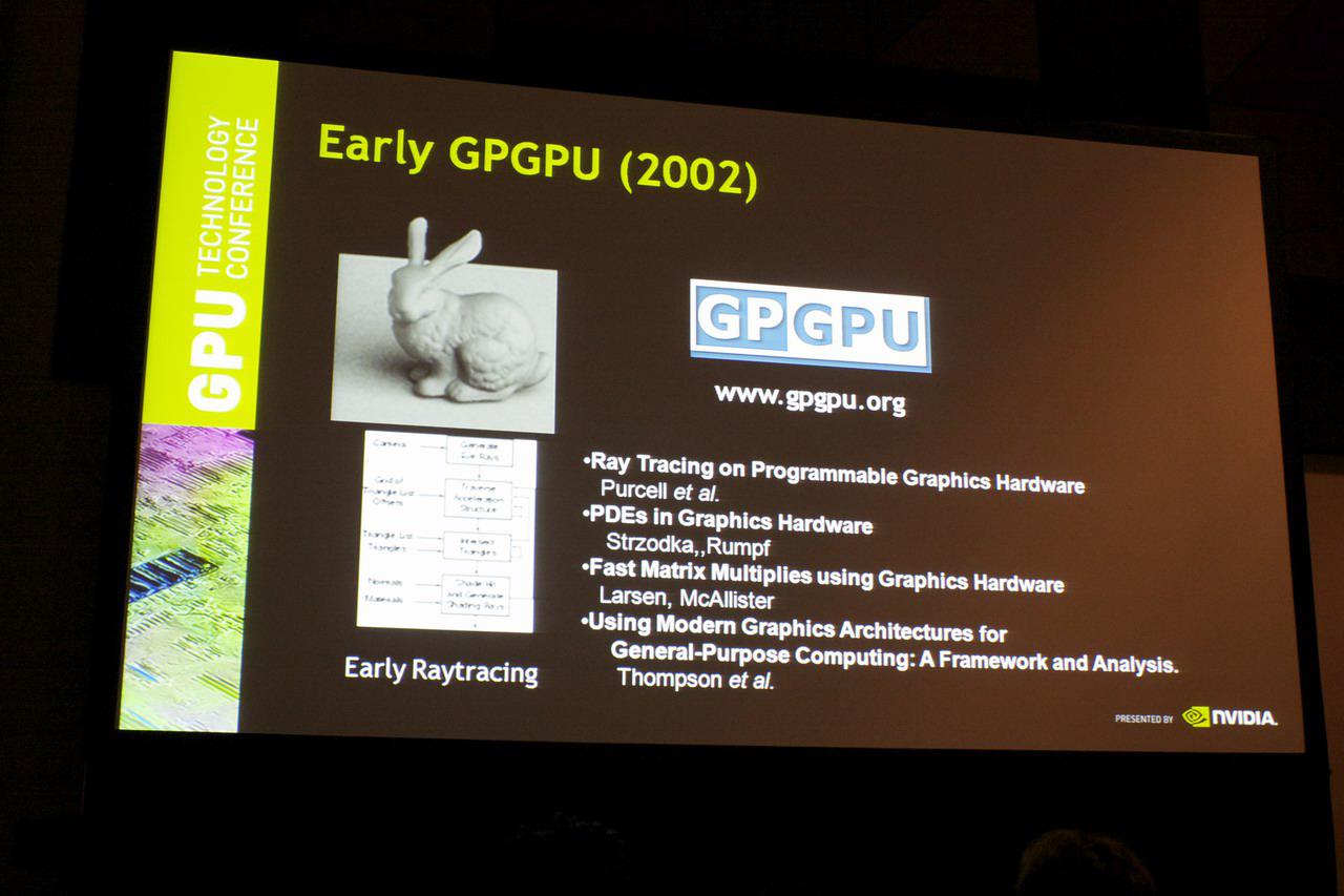 [30/09/2010] GTC 2010: Eine kleine Geschichte der GPUs von Nvidia (16)