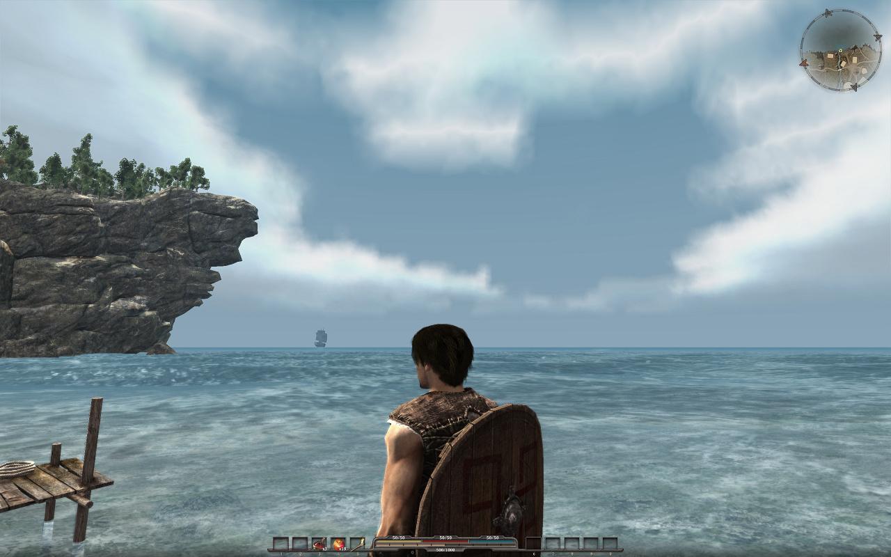 [23/09/2010] Flop: Wasserdarstellung und Skybox