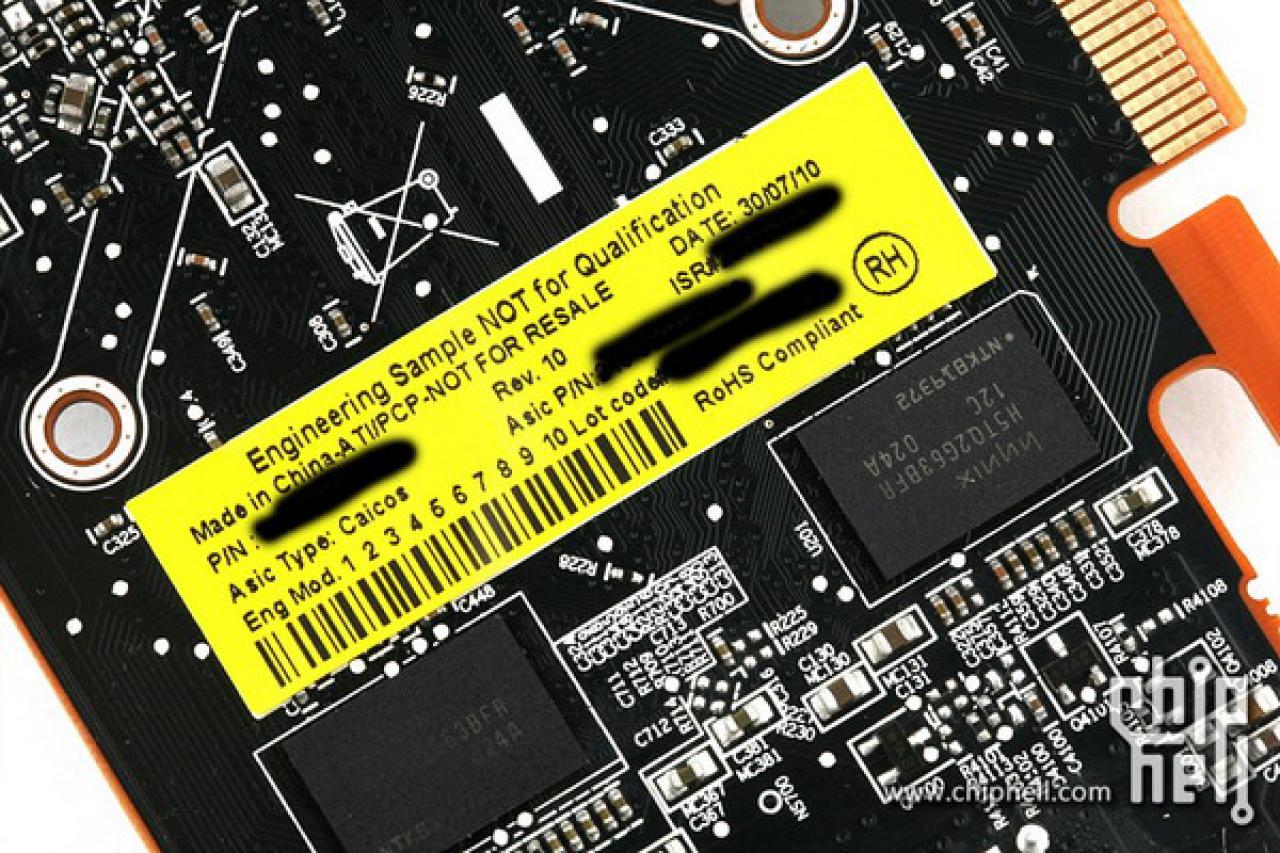 [08/09/2010] Low-Profile-Radeon mit Caicos-Chip 