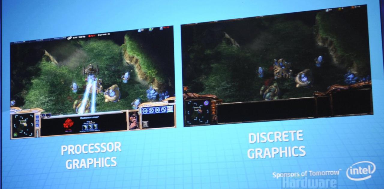 [13/09/2010] Starcraft 2 auf Sandy-Bridge-CPU mit in die CPU integrierter Grafikeinheit (2)