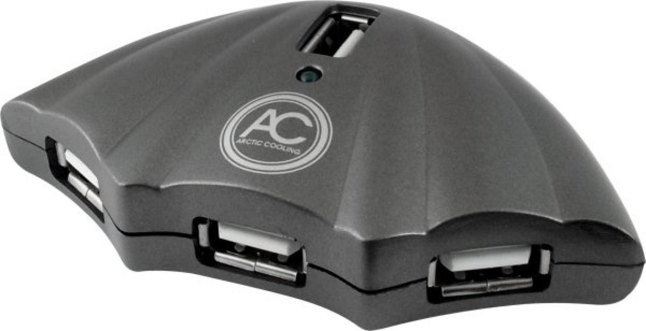 [17/09/2010] Arctic Hub für bis zu vier USB-2.0-Geräte. 