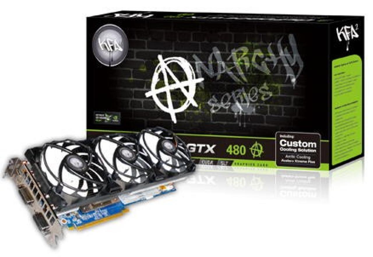 [23/09/2010] KFA2 GeForce GTX 480 LTD OC Anarchy mit Arctic Accelero Extreme (3)