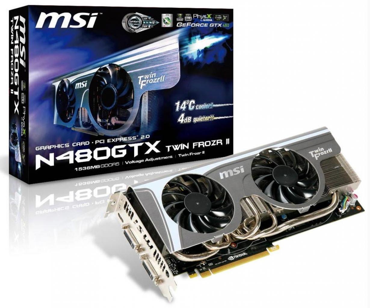 [30/09/2010] MSI GTX 480 mit Twin Frozr - Kühler und leiser als das Referenzmodell. (4)