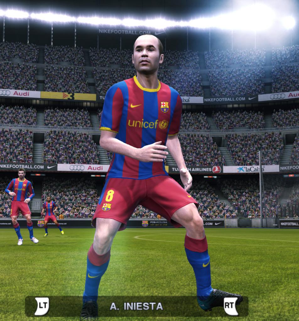 [15/09/2010] PES 2011 Closeups Iniesta