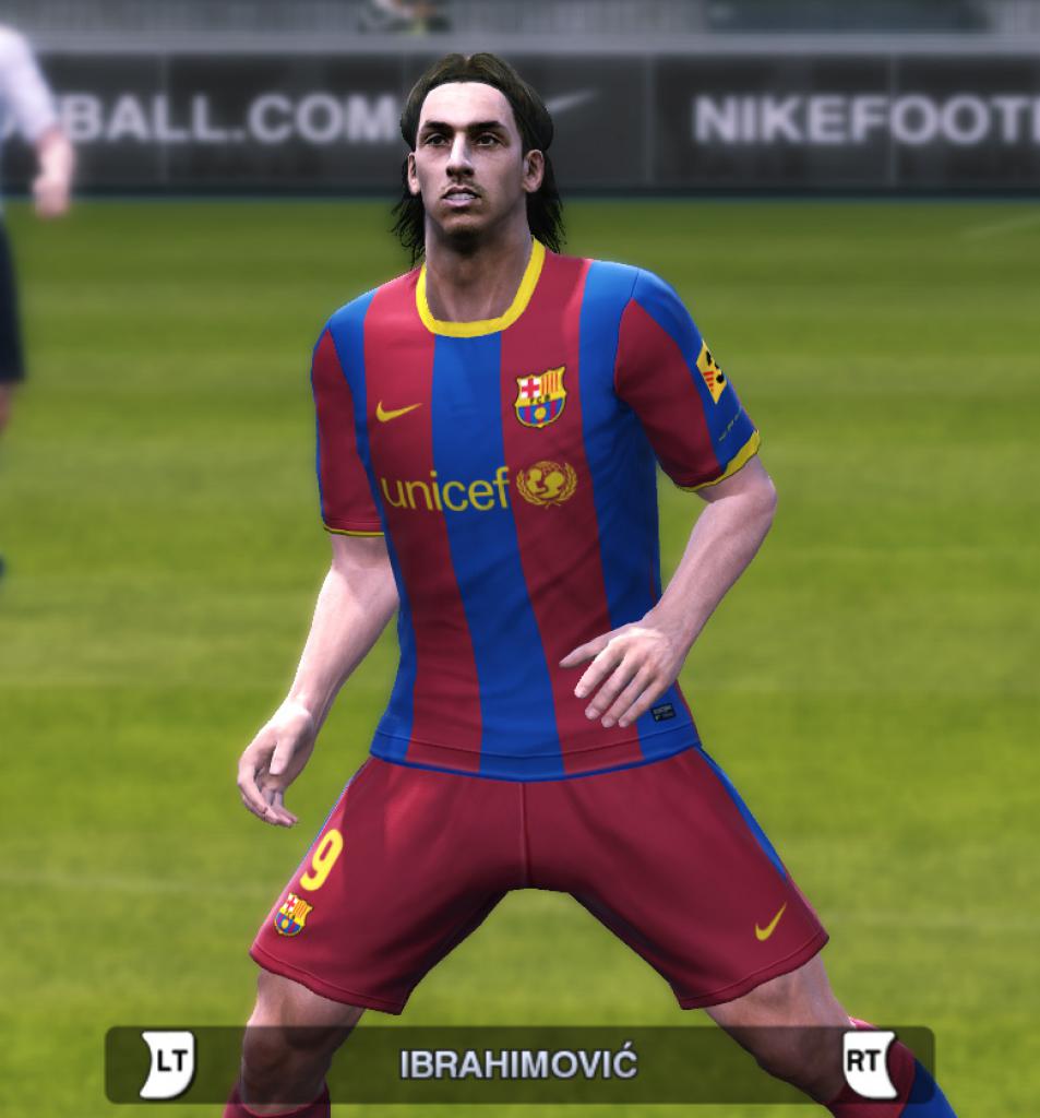 [15/09/2010] PES 2011 Closeups Ibrahimovic