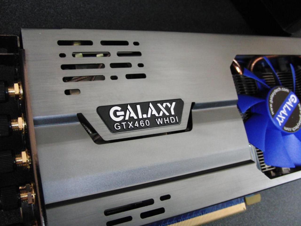[11/10/2010] Galaxy Geforce GTX 460 WHDI: Erste Bilder zur Grafikkarte mit drahtloser Bildübertragung (3)