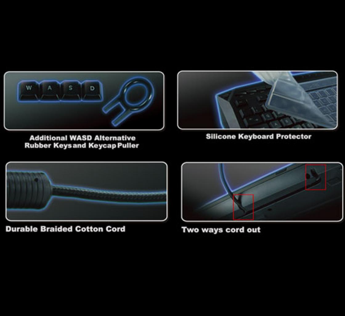 [14/10/2010] Gigabyte Aivia K8100: Neue Gaming-Tastatur mit unterschiedlichem Tastendruck (3)