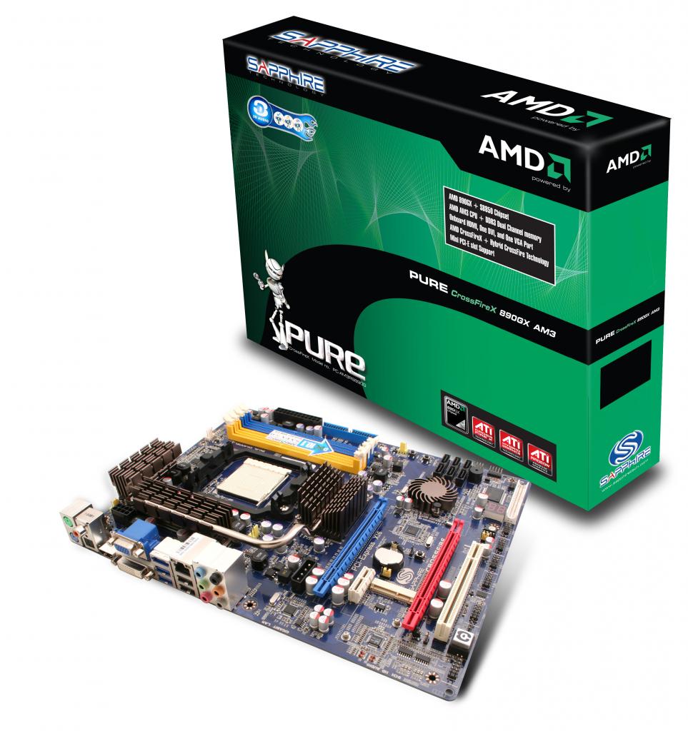 [12/10/2010] Beispielfoto: Sapphire AM3RS890G Mainboard (5)