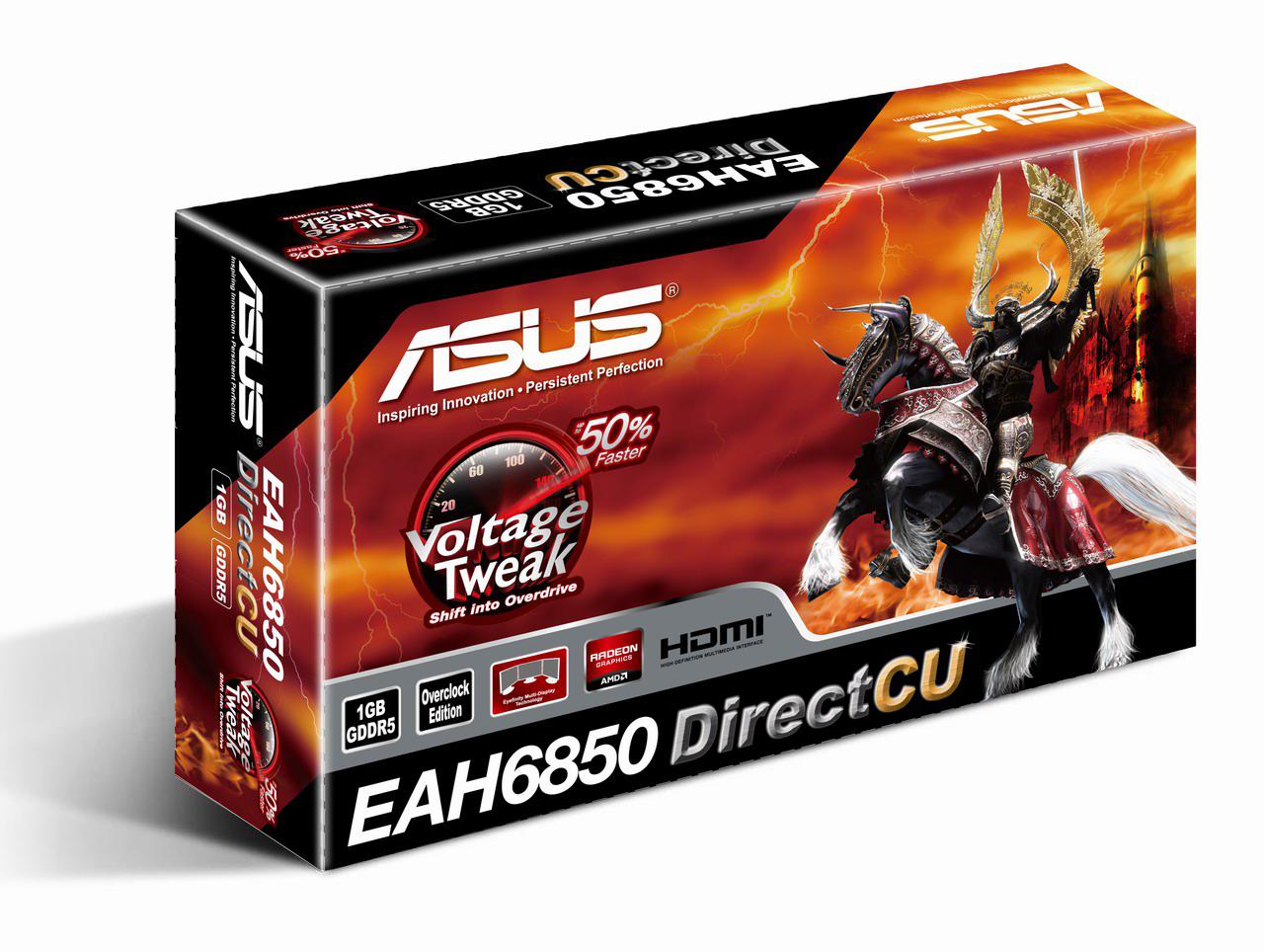 [22/10/2010] Asus EAH6850 DirectCU