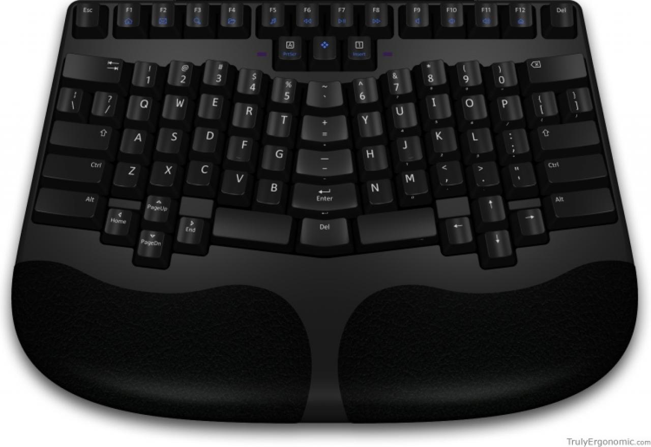 [18/10/2010] Truly Ergonomic Keyboard: Ergonomische Tastatur mit neuartigem Design (7)