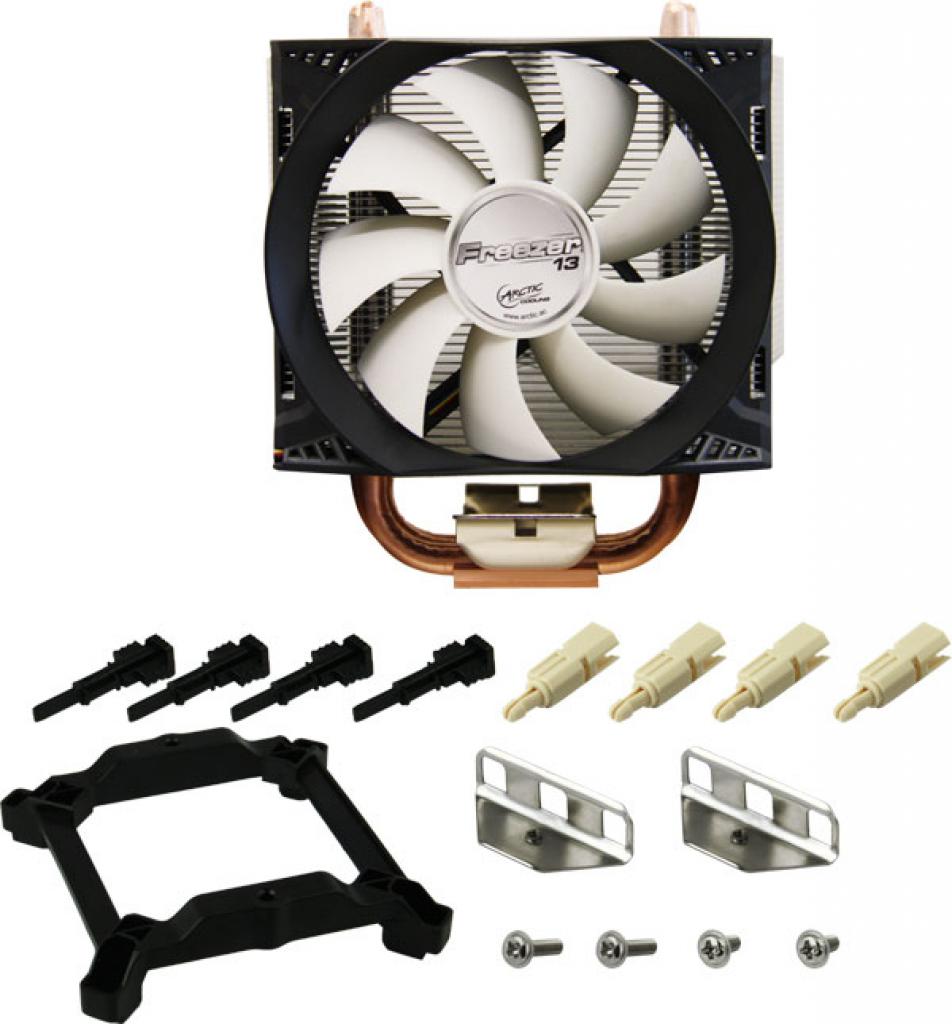 [22/10/2010] Arctic Cooling Freezer 13: Neuer CPU-Kühler mit vier 8-mm-Heatpipes