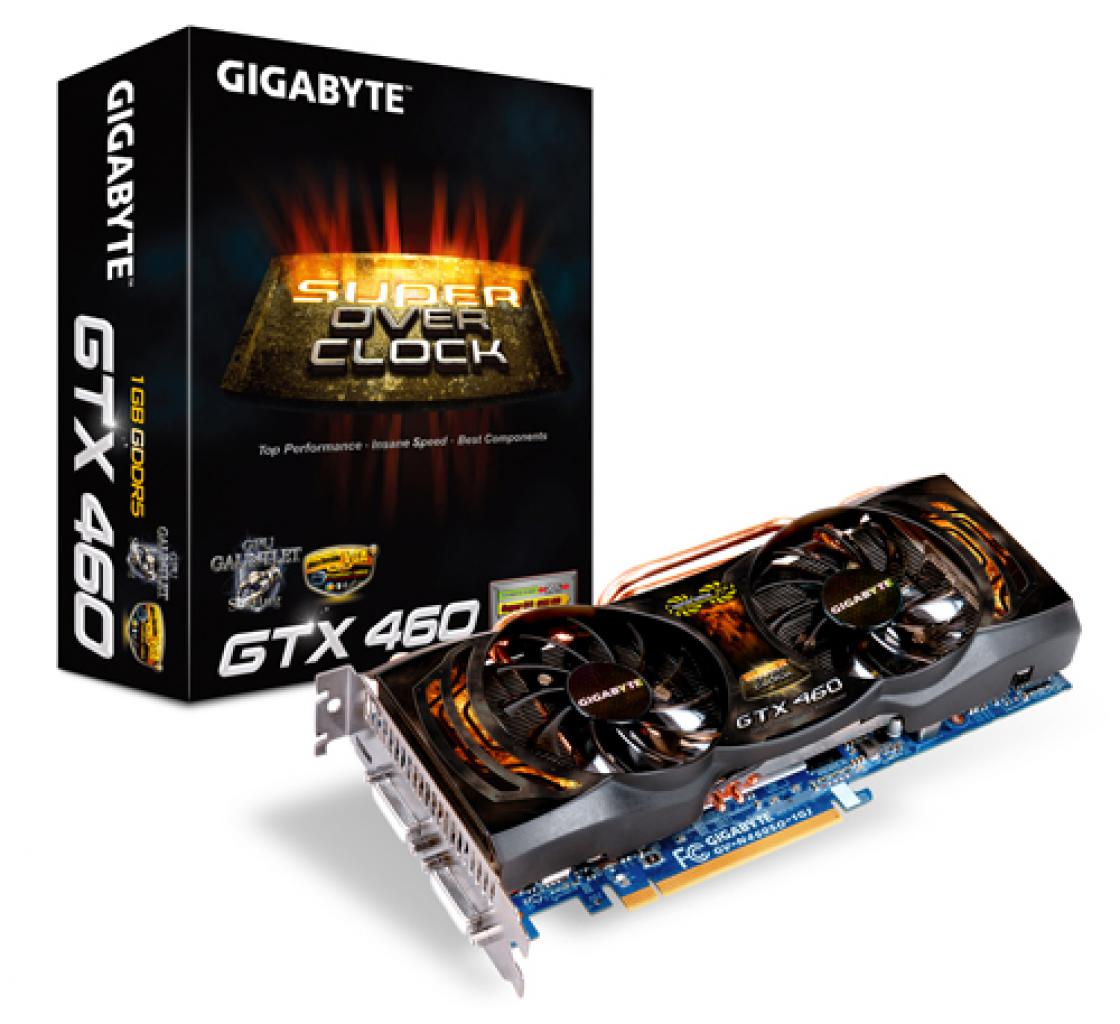 [19/10/2010] Gigabyte GV-N460SO-1GI: Stark übertaktete Geforce GTX 460 im Eigendesign (2)