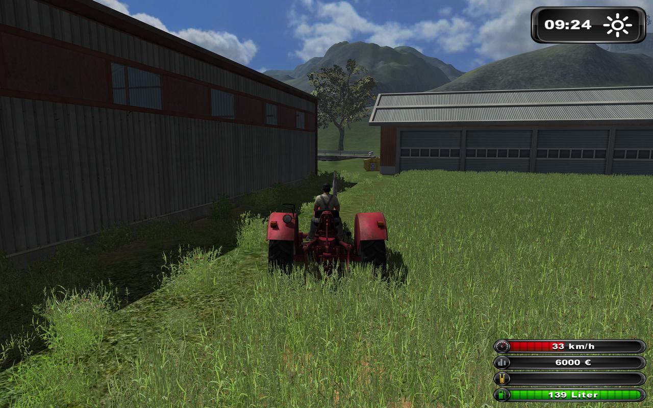 [06/10/2010] Landwirtschafts-Simulator 2011: Gras mähen geht nur auf dem Feld