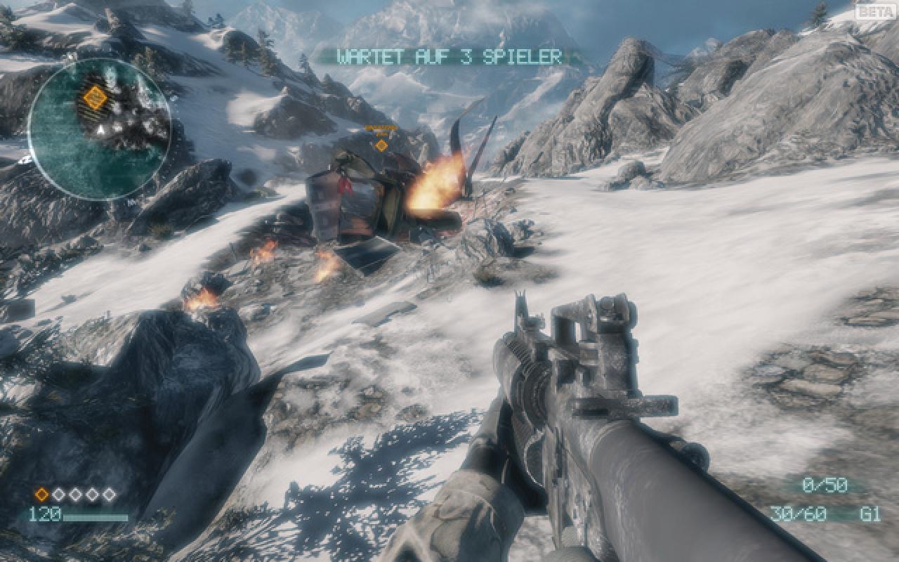 Medal of Honor Open MP Beta: DirectX 9, maximale Details (mit 4x MSAA/16:1 AF)
