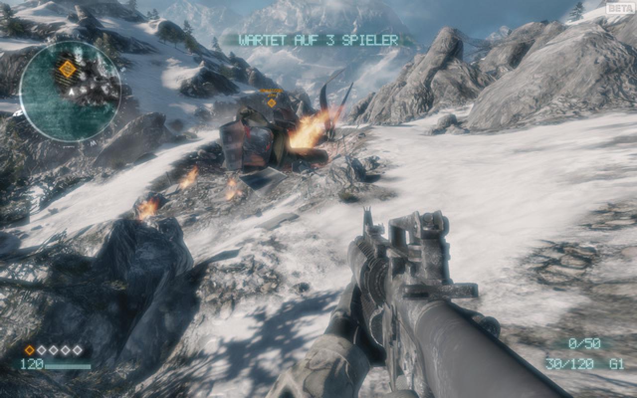 Medal of Honor Open MP Beta: DirectX 11, mittlere Details (ohne HBAO)
