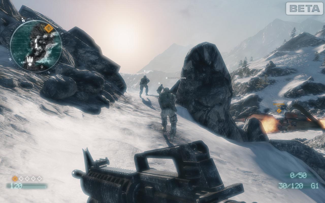 [04/10/2010] Medal of Honor 2010: Der Multiplayer nutzt DICEs Frostbite 1.5 und bietet wie Bad Company 2 am PC deswegen DX10 sowie DX11 und weiche Schattenkanten