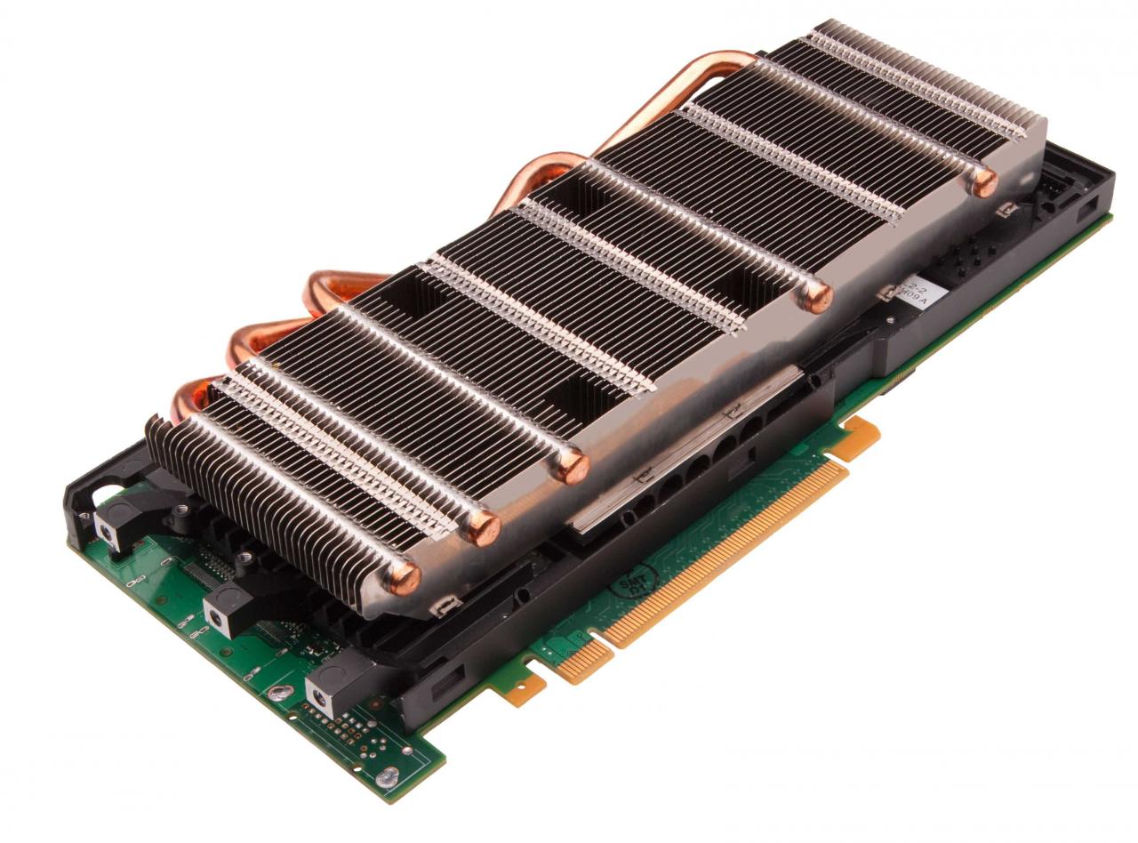 [28/10/2010] (Platz 11: Nvidia) Aufgrund der hohen parallelen Rechenleistung moderner Grafikkarten, entschied sich Nvidia dazu, das GPGPU zu forcieren. Heute als GPU-Computing konnten die Kalifornier einige Erfolge verbuchen und so finden sich in zahlreichen Supercomputern heute die sogenannten Tesla-Karten. Die enorme Parallelisierung ist aber auch deren Nachteil, denn nur optimierter Code wird wirklich schnell berechnet.