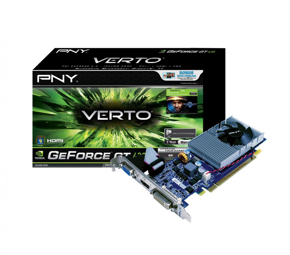 [11/10/2010] PNY Geforce GT 430
