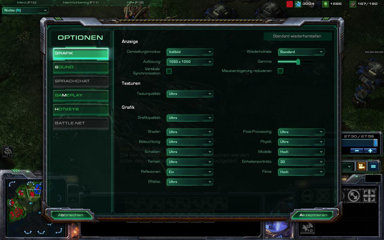 [20/10/2010] FAQ: So bencht PCGH Spiele - Starcraft 2
