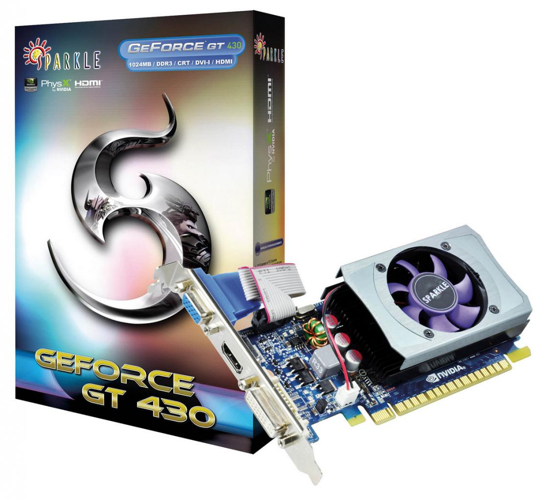 [11/10/2010] Sparkle Geforce GT 430