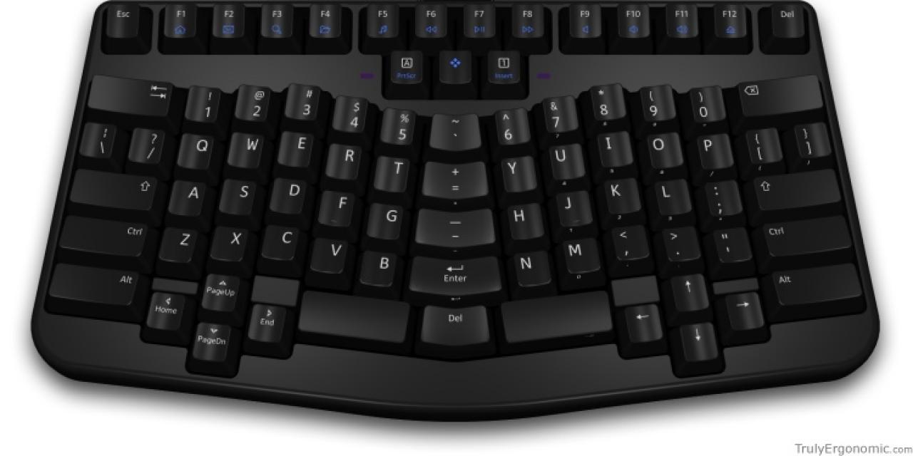 [18/10/2010] Truly Ergonomic Keyboard: Ergonomische Tastatur mit neuartigem Design (6)