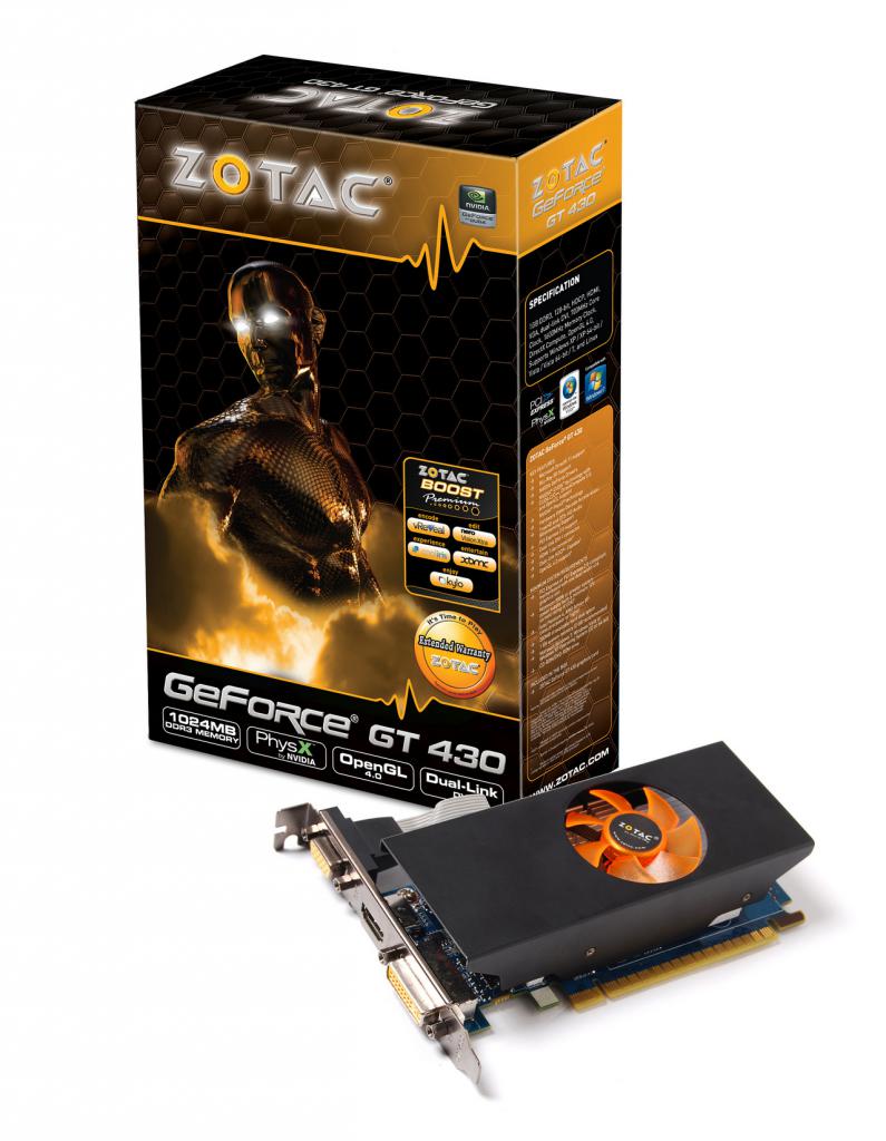 [11/10/2010] Zotac Geforce GT 430