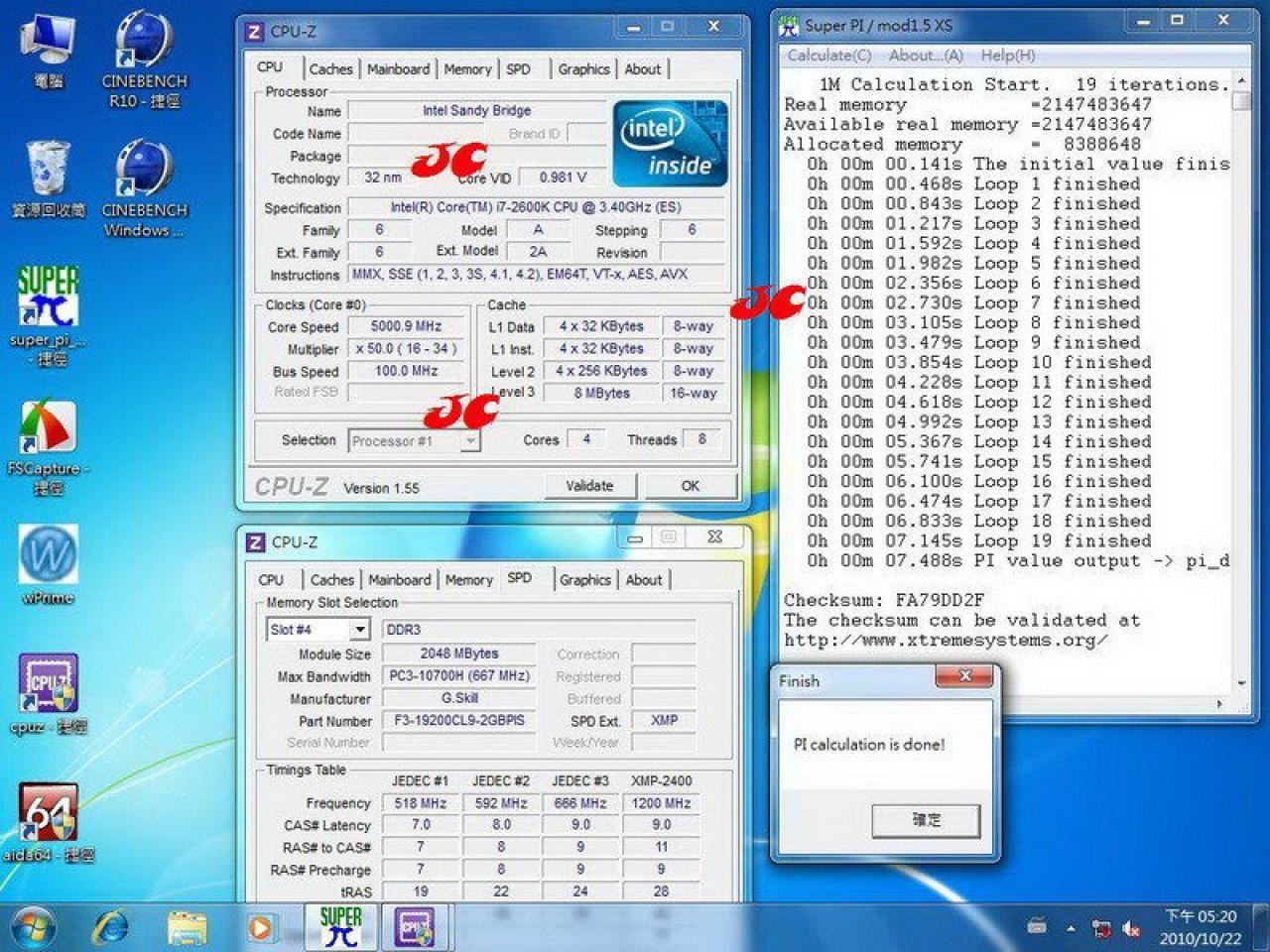 [29/10/2010] Core i7-2600K auf 5GHz übertaktet - Sandy Bridge ein OC-Wunder? (3)