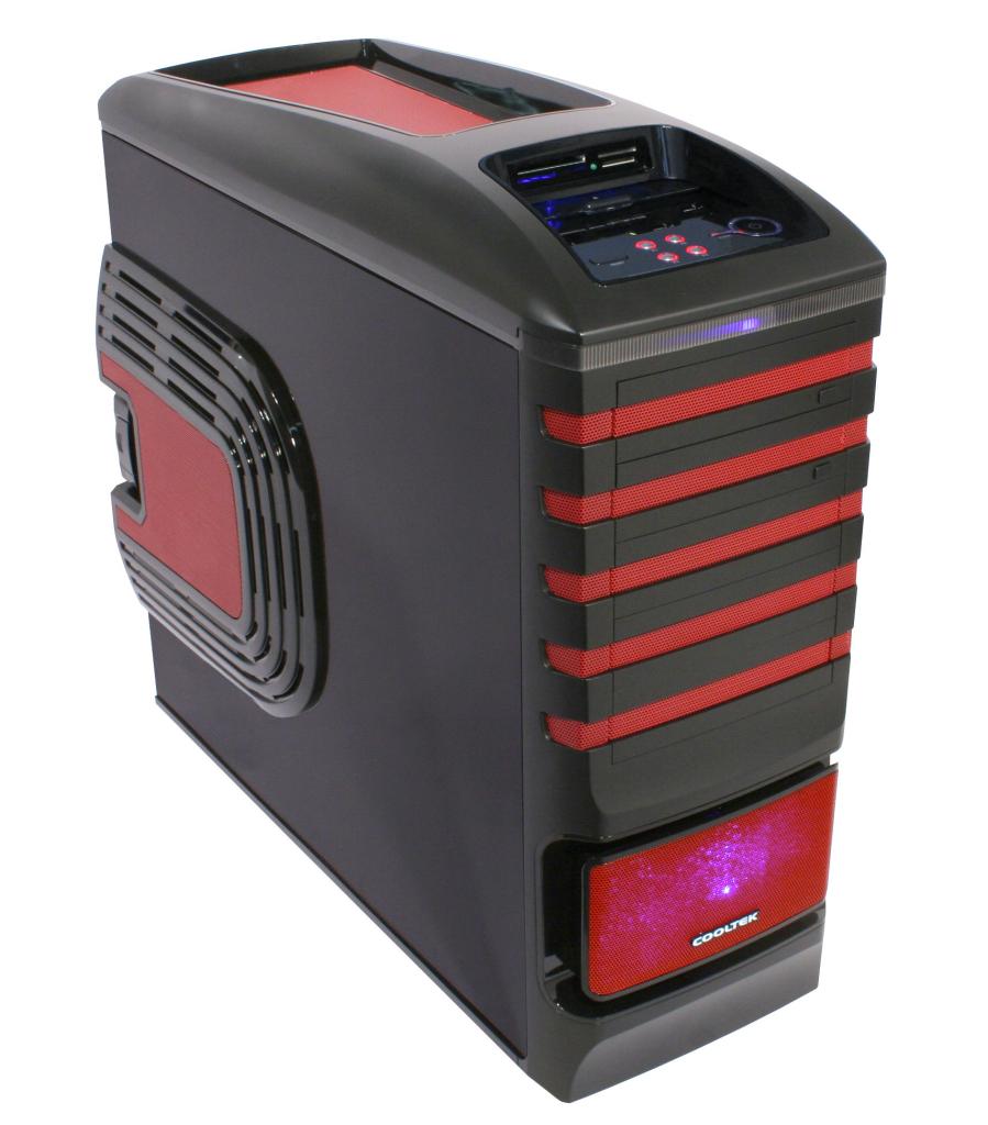 [15/10/2010] Cooltek Ultimate Case: Full Tower mit integriertem Cardreader und Schalterpanel für Lüfter (5)