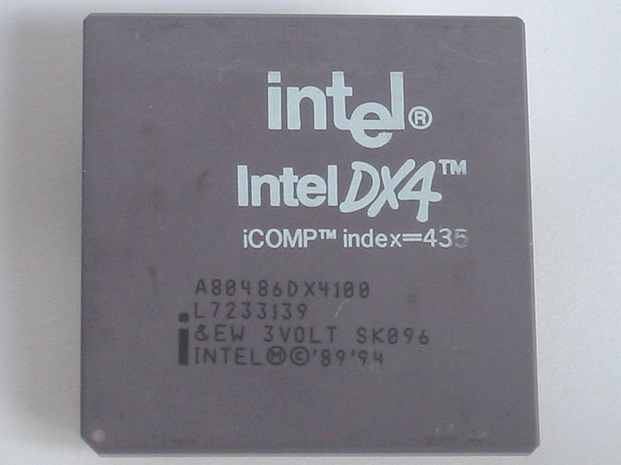 [28/10/2010] Platz 15: Intel 486 DX4 (100 MHz): 22 Stimmen, 2,93%