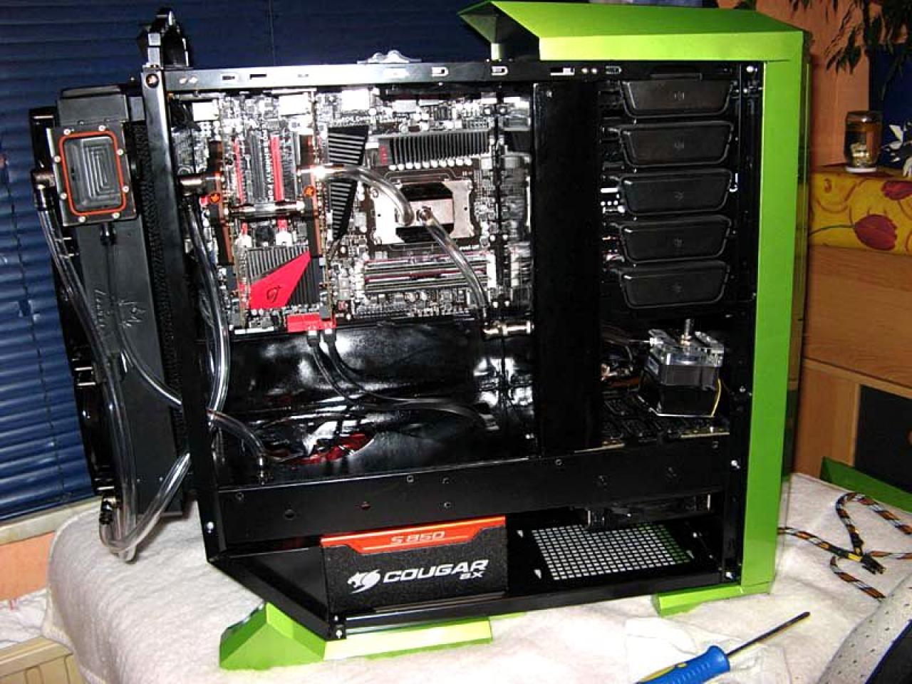 [09/10/2010] Des Rabens neue Kleider: Giftgrüne Casemod des Silverstone Raven (60)