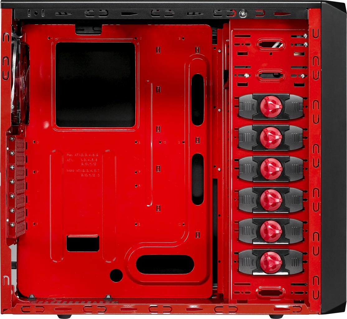 [08/10/2010] Aerocool RS-9 Devil Red: Midi-Tower mit roter Innenlackierung (5)