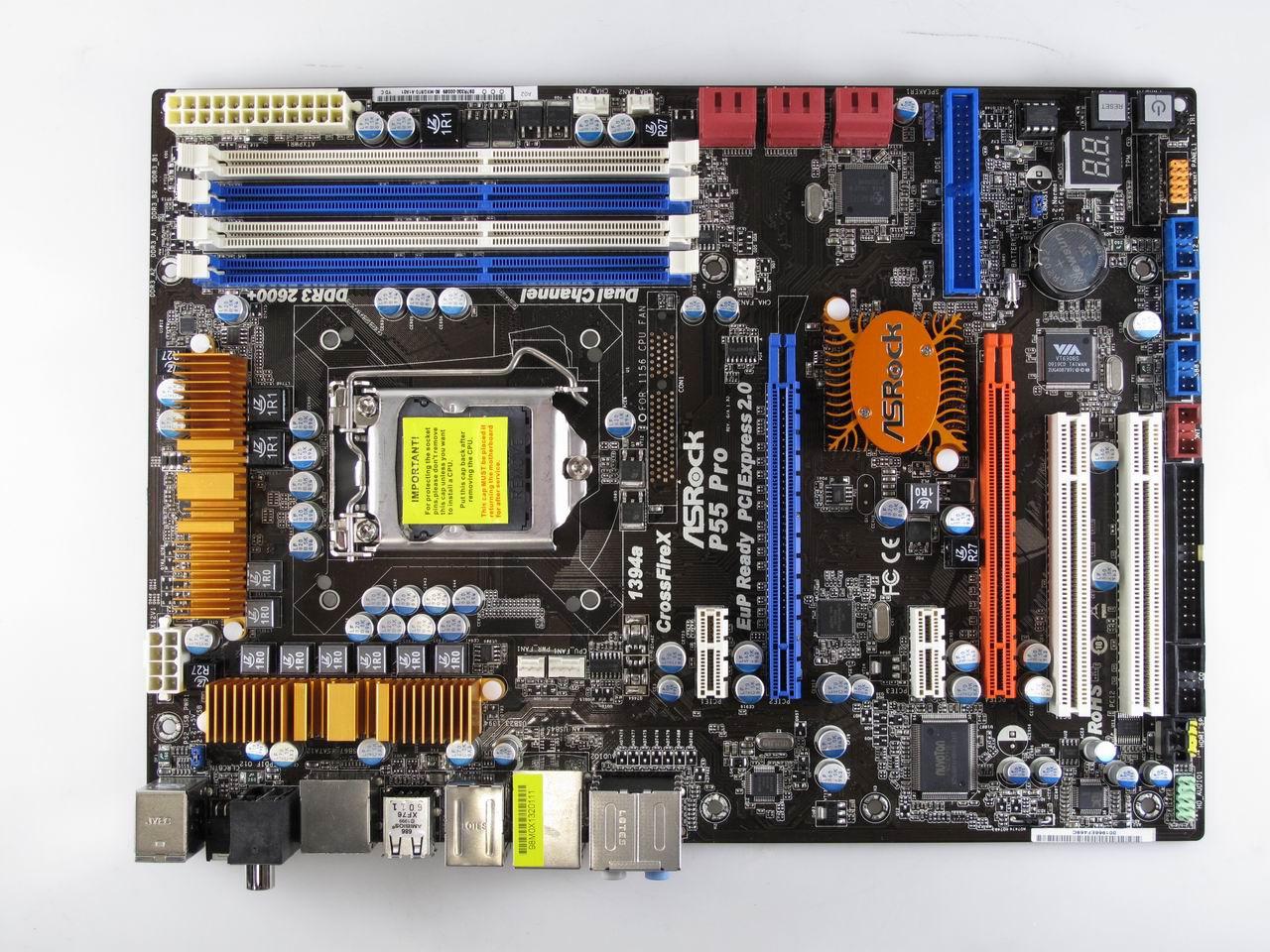 [04/11/2010] Asrock P55 Pro: Spartipp mit toller Ausstattung für weniger als 100 Euro
