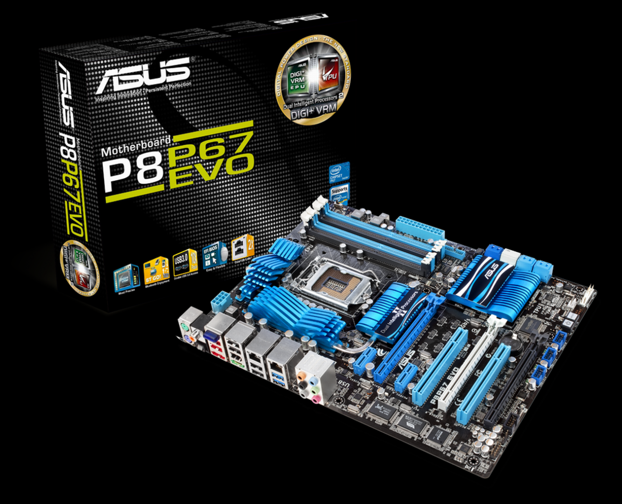 [19/11/2010] Asus P8P67 Evo: Etwas günstiger als das P8P67 Deluxe...